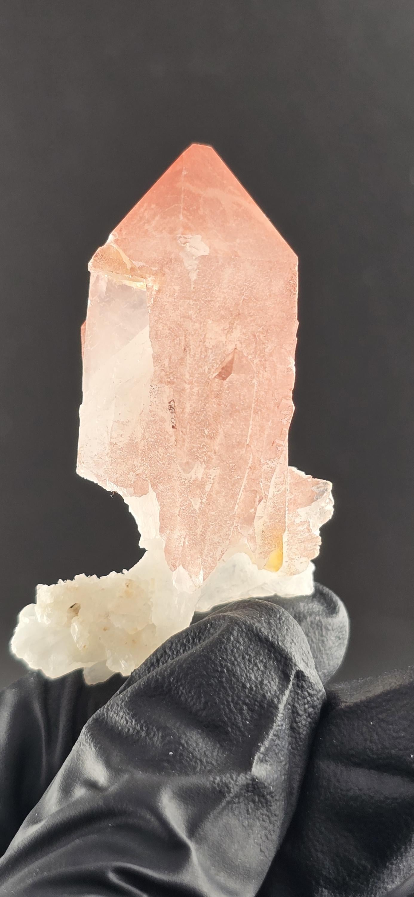 NEW FIND! Hematite Scepter Quartz | New Find from Baratpur, Rajasthan | High-Vibration Crystal | Collector’s Quartz Point