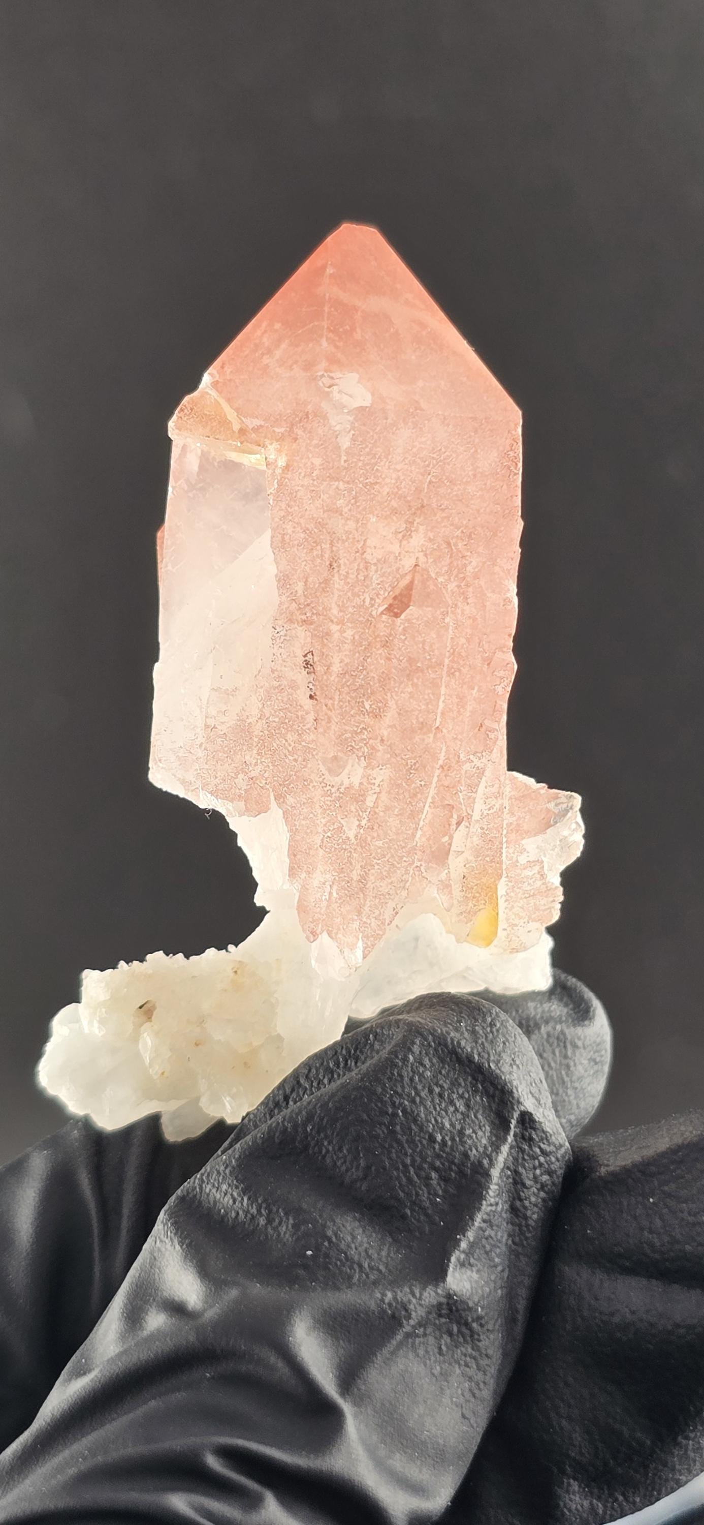 NEW FIND! Hematite Scepter Quartz | New Find from Baratpur, Rajasthan | High-Vibration Crystal | Collector’s Quartz Point