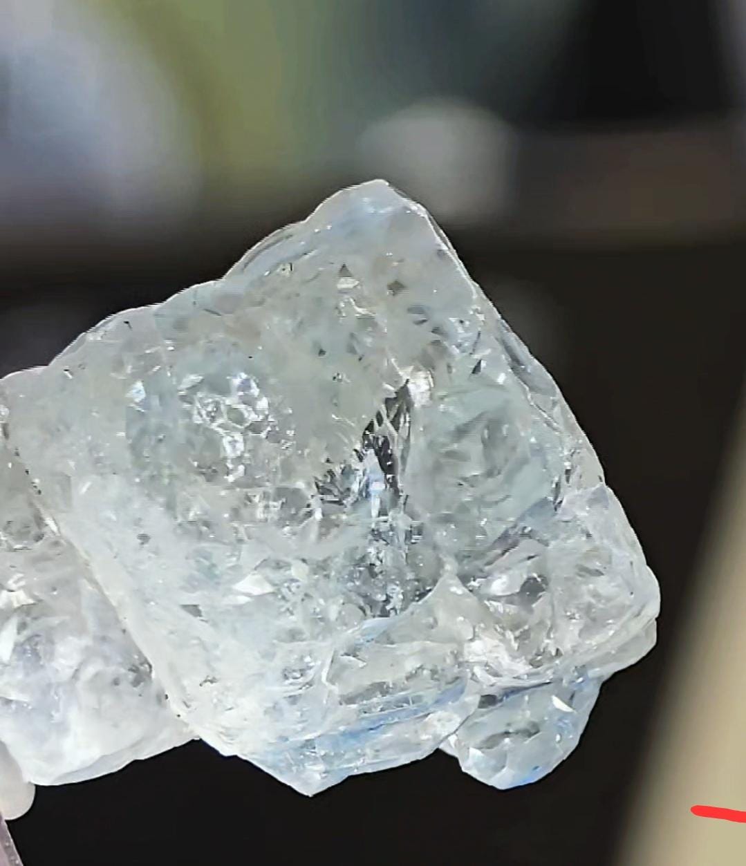 Shigar Valley Aquamarine | High Clarity Raw Blue Beryl | Collector's Gemstone | Reiki & Throat Chakra Crystal | Natural Aquamarine