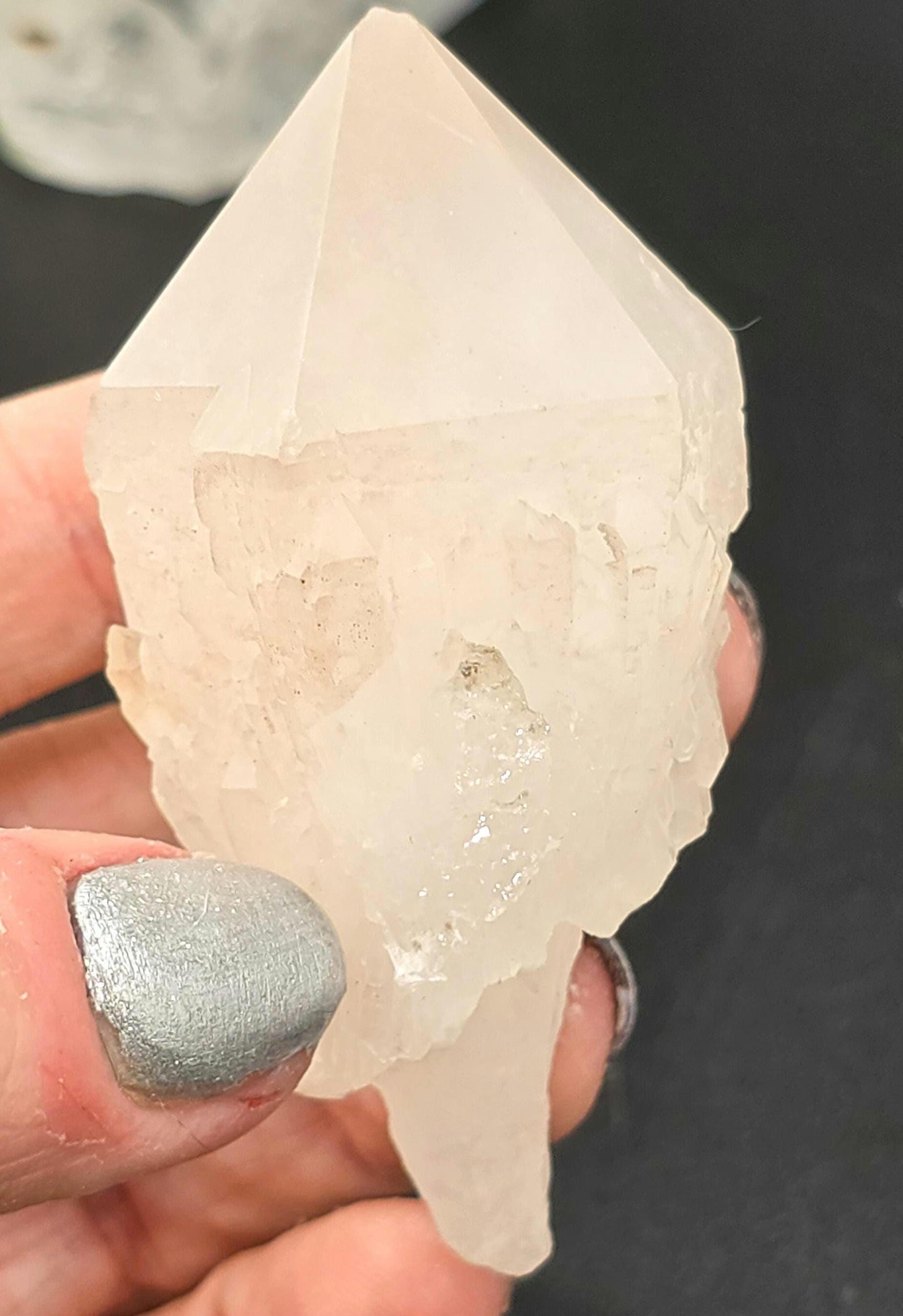 NEW FIND! Hematite Scepter Quartz | New Find from Baratpur, Rajasthan | High-Vibration Crystal | Collector’s Quartz Point