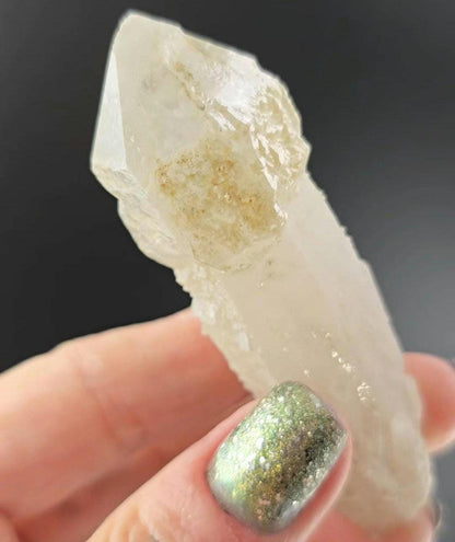 Baby Natural Dragon Quartz Point Old Stock Inner Mongokia Scepter