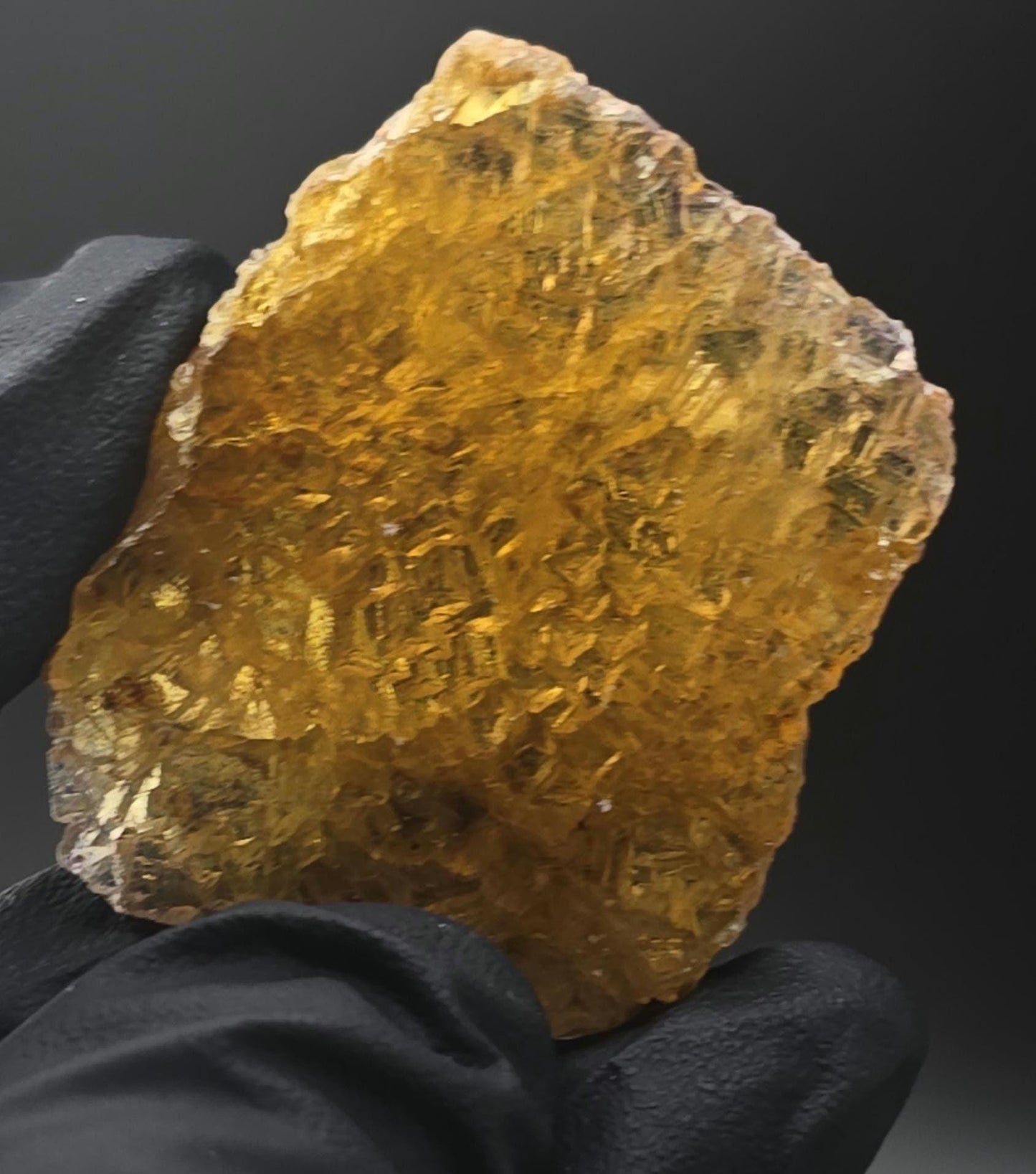 Stepped Yellow Fluorite | Small Piece | Focus | Sacral Chakra | Hunan China