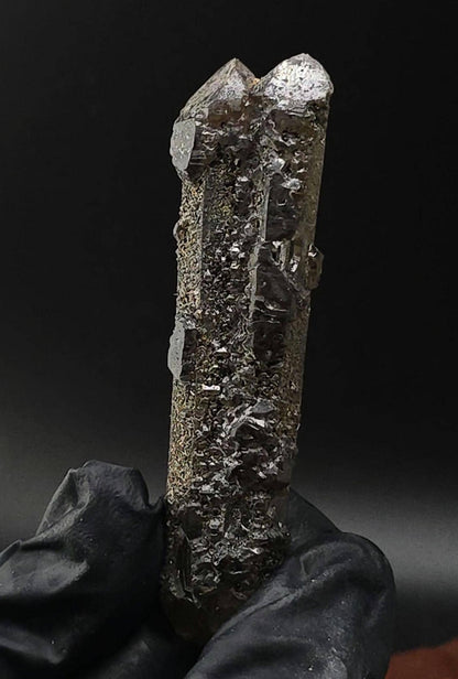 Inner Mongolian Scalenohedral Tantric Twin Quartz Point Included With Hedenbergite | RARE | Manifestation | Love | Romance | Heart Chakra
