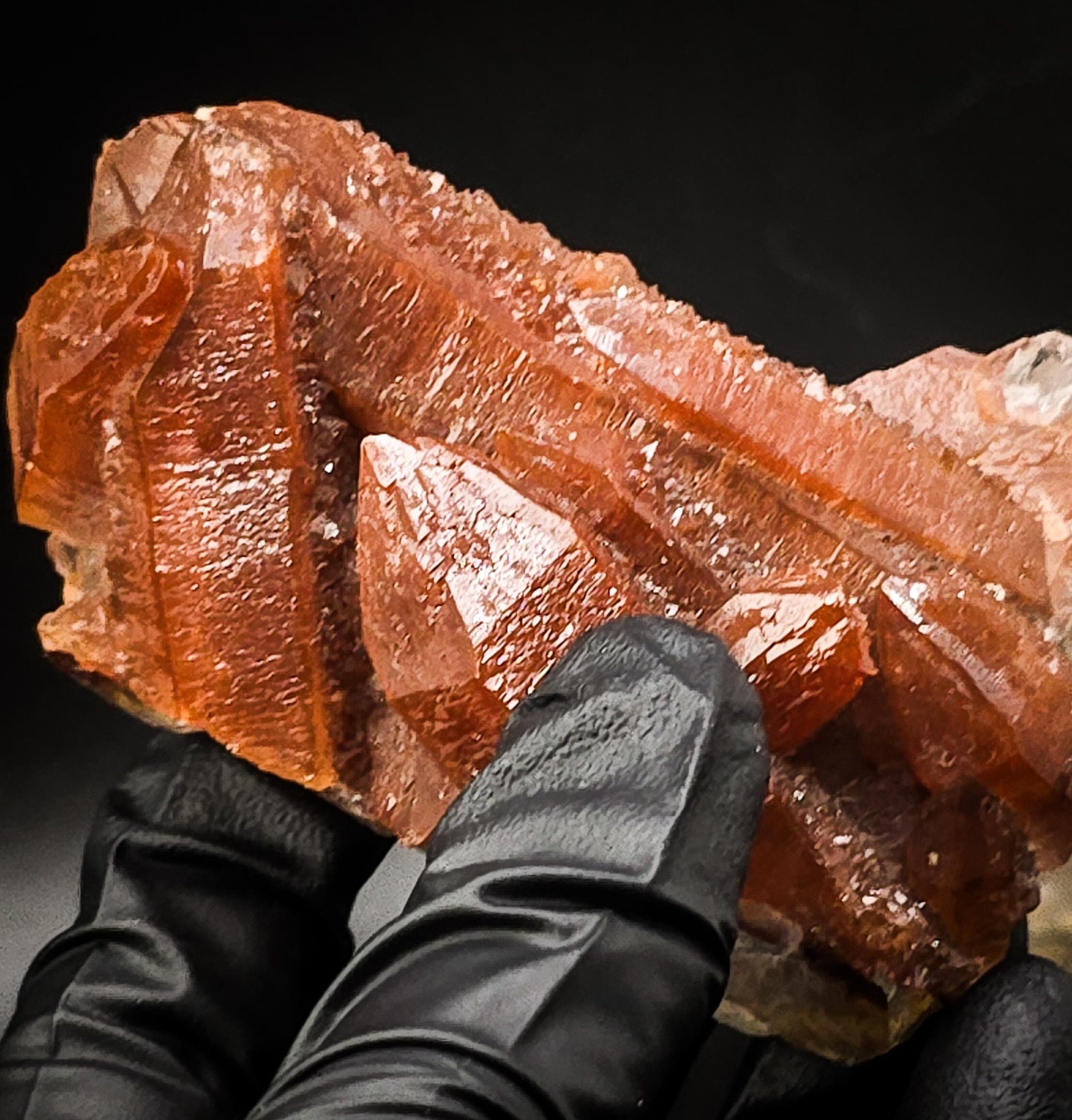 Dragon Red Scalahedral Hematite Jelly Quartz from Morocco | Courage | Strength | Grounding | Labido | Collector Quartz