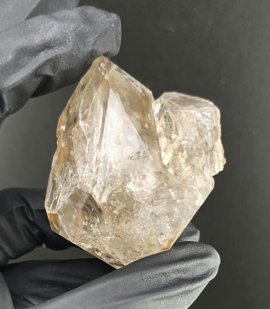 Natural Smoky Herkimer Diamond Quartz – Ethically Mined in Herkimer, New York
