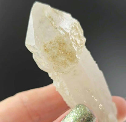 Baby Natural Dragon Quartz Point Old Stock Inner Mongokia Scepter