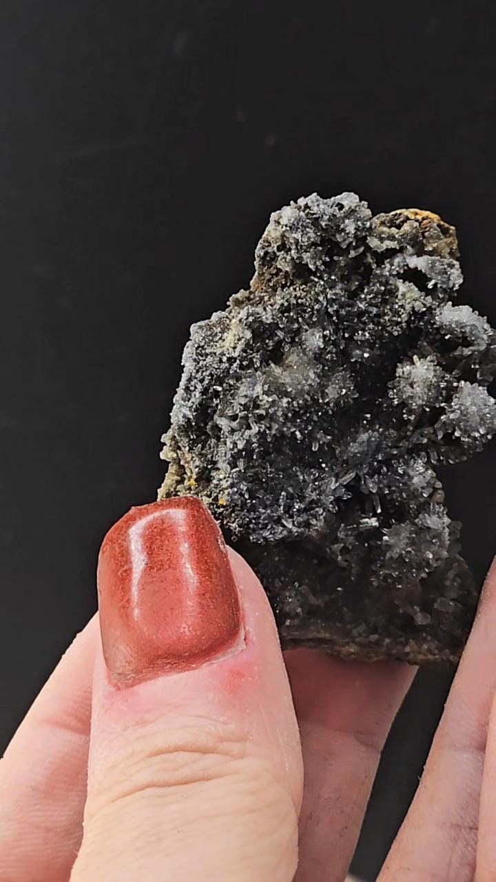 BLACK AMETHYST VERA Cruz Mexico! New find! Limited supply!