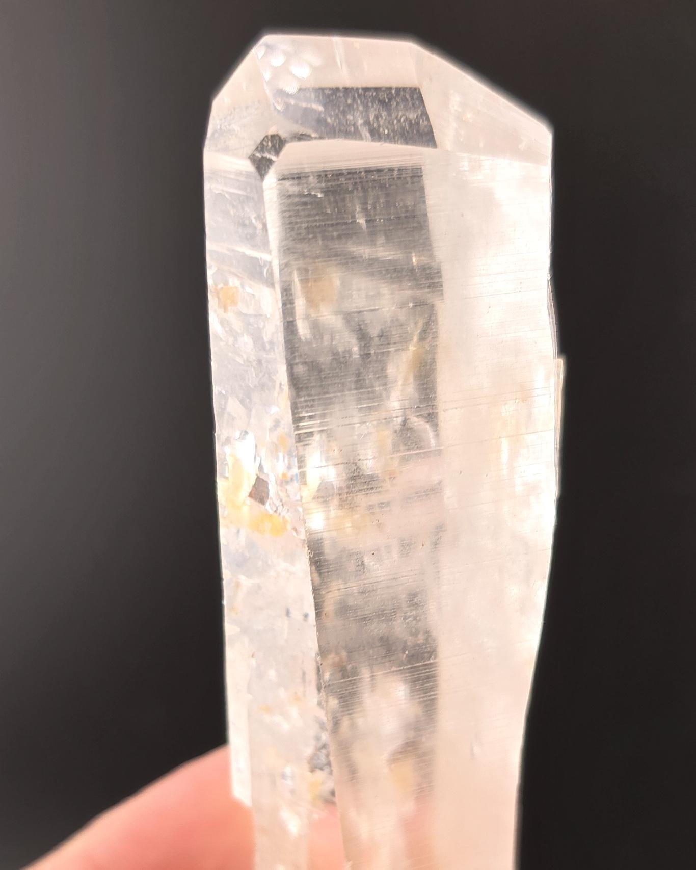 RARE TAPIAS Colombian Quartz with GALENA Inclusion | Manifestation