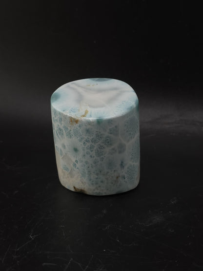 LARIMAR Core Snap Shot Of The Caribbean Ocean | Pectolite | Dominican Republic
