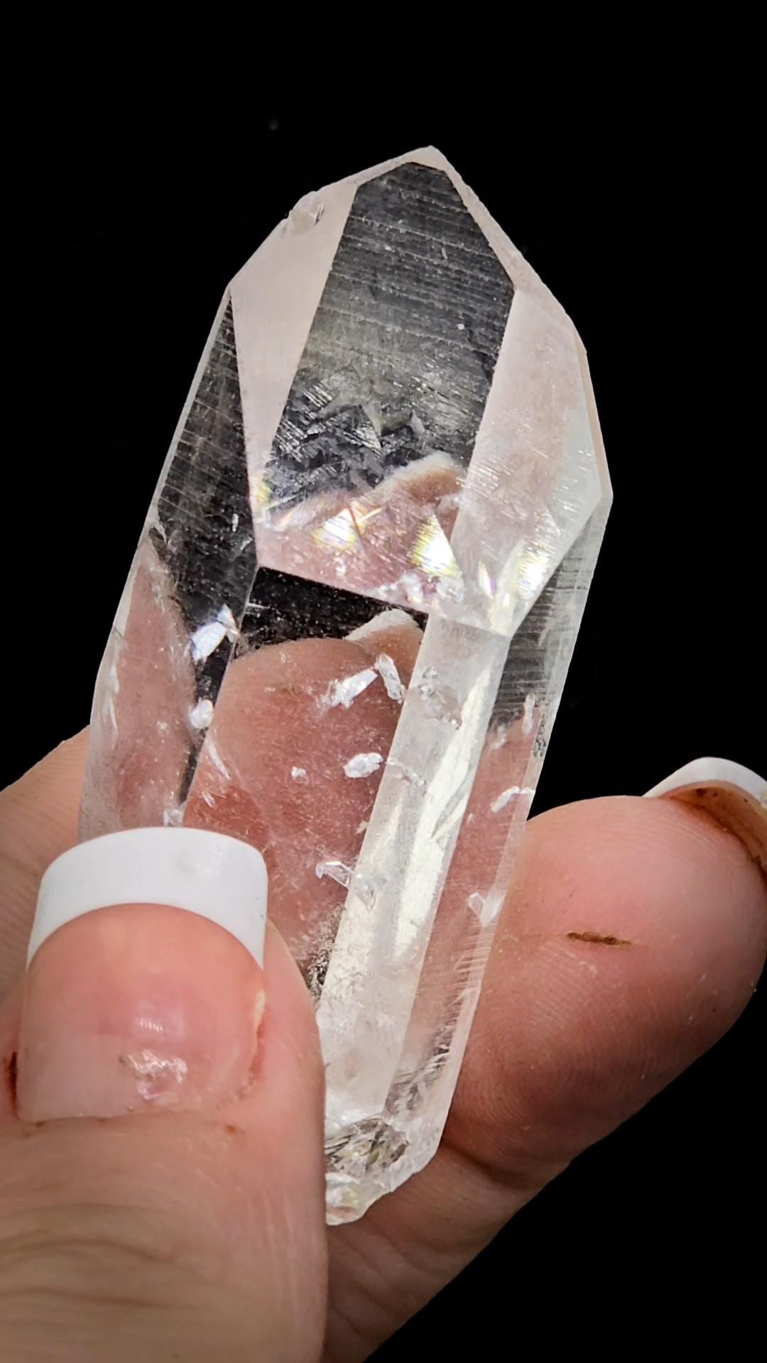 Record Keeper Covered Mini Point | Santander Colombia | WATER Clear Lemurian