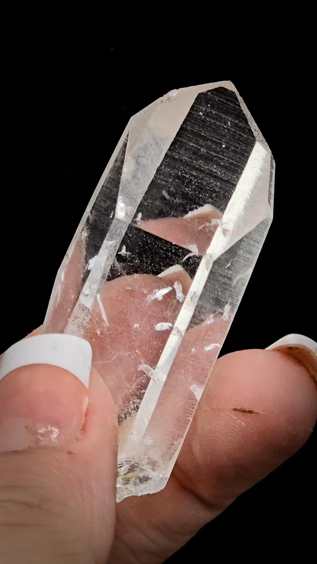 Record Keeper Covered Mini Point | Santander Colombia | WATER Clear Lemurian