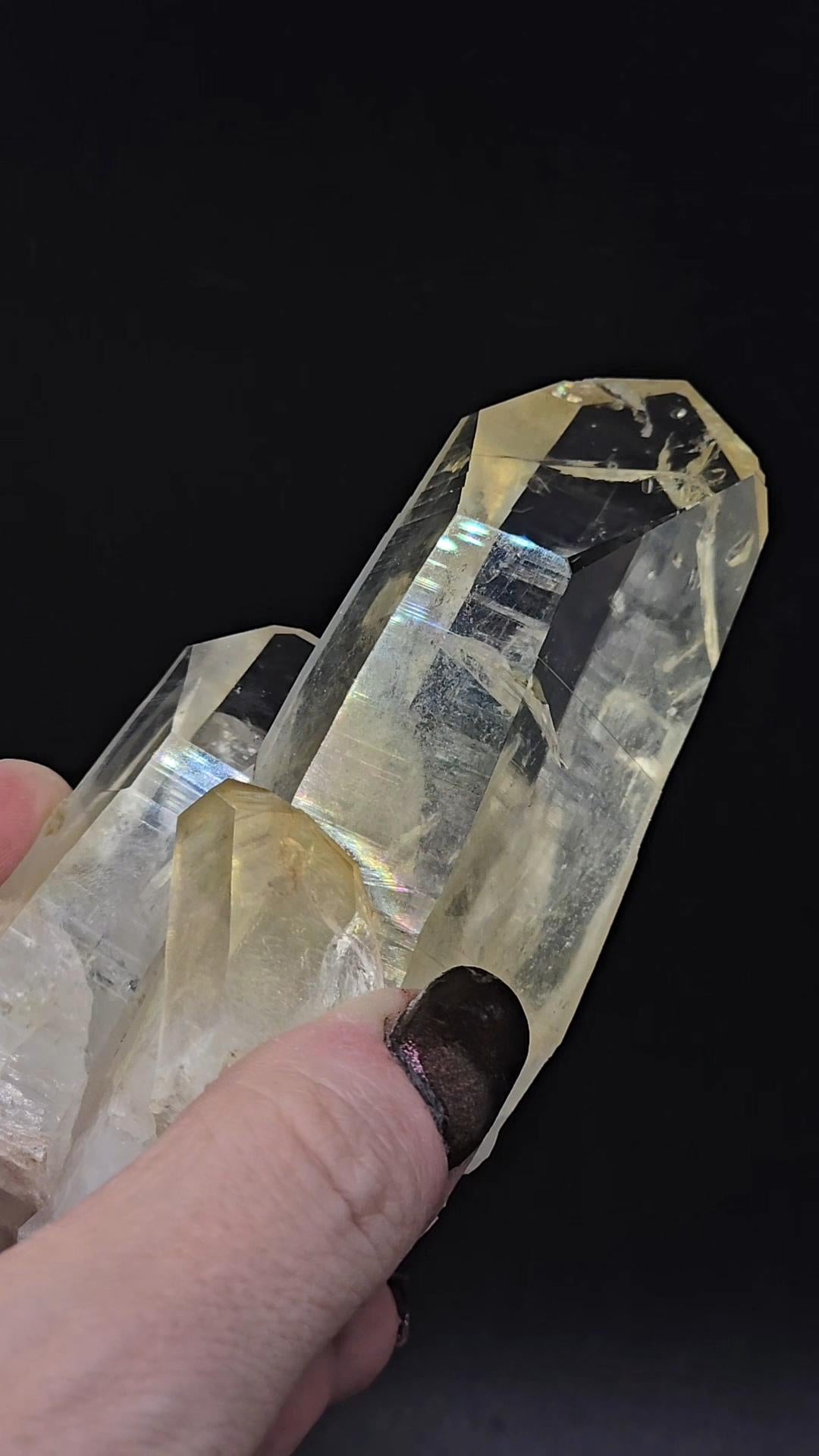 Don't Buy This Golden Healer Naturally Fully Iridescent Cluster | Santander Colombia | Dont Care If It Sells