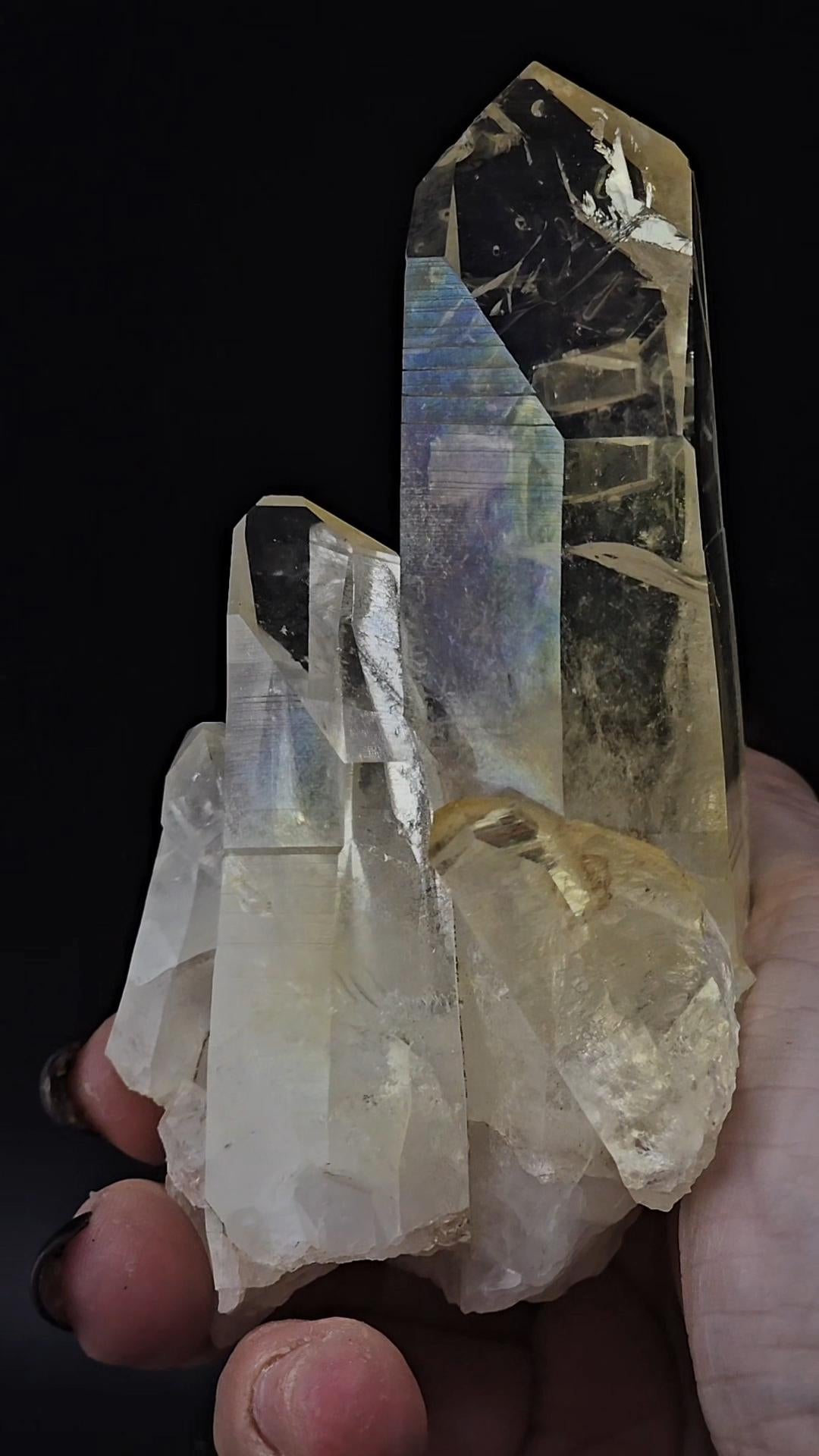 Don't Buy This Golden Healer Naturally Fully Iridescent Cluster | Santander Colombia | Dont Care If It Sells