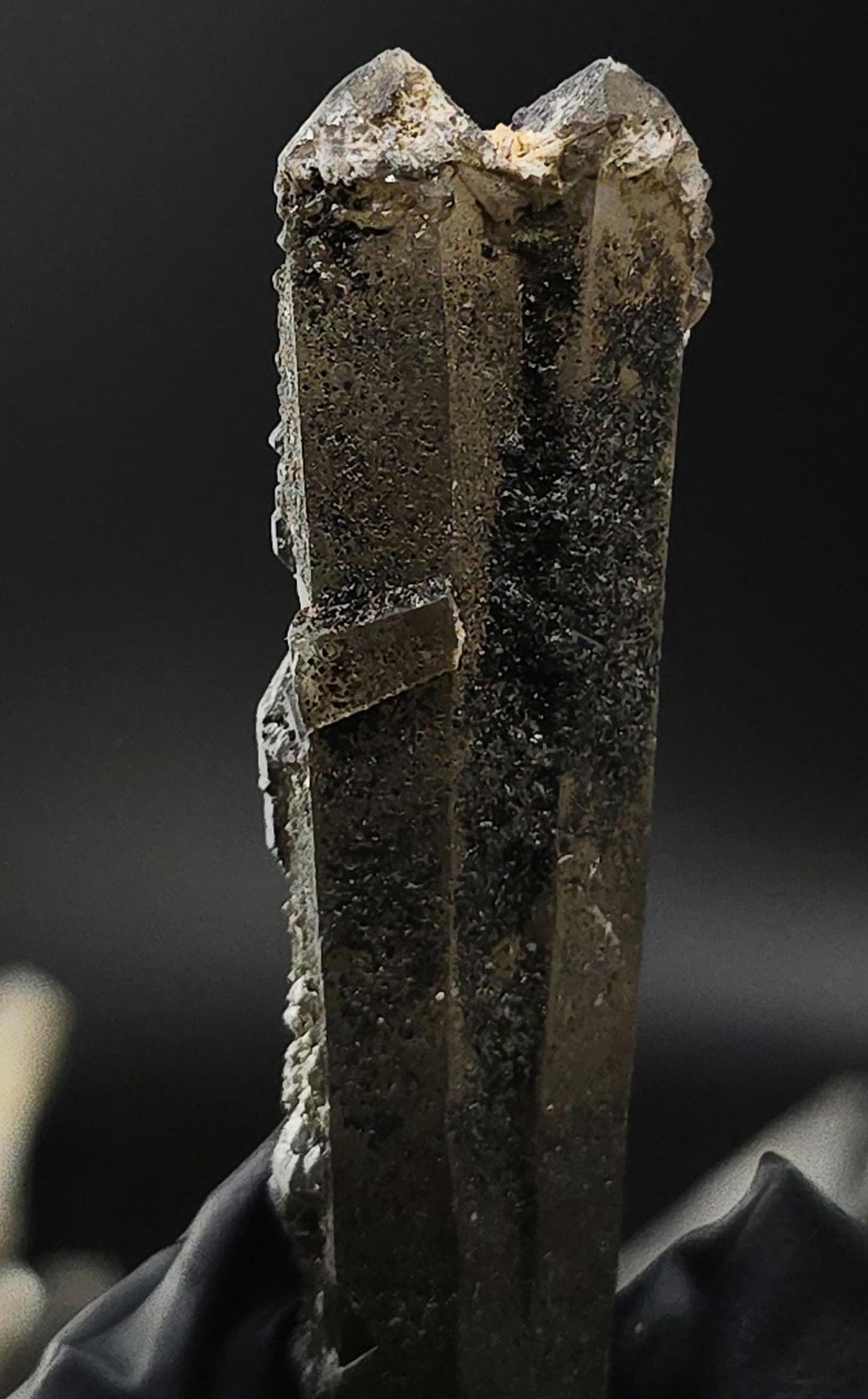 Inner Mongolian Scalenohedral Tantric Twin Quartz Point Included With Hedenbergite | RARE | Manifestation | Love | Romance | Heart Chakra