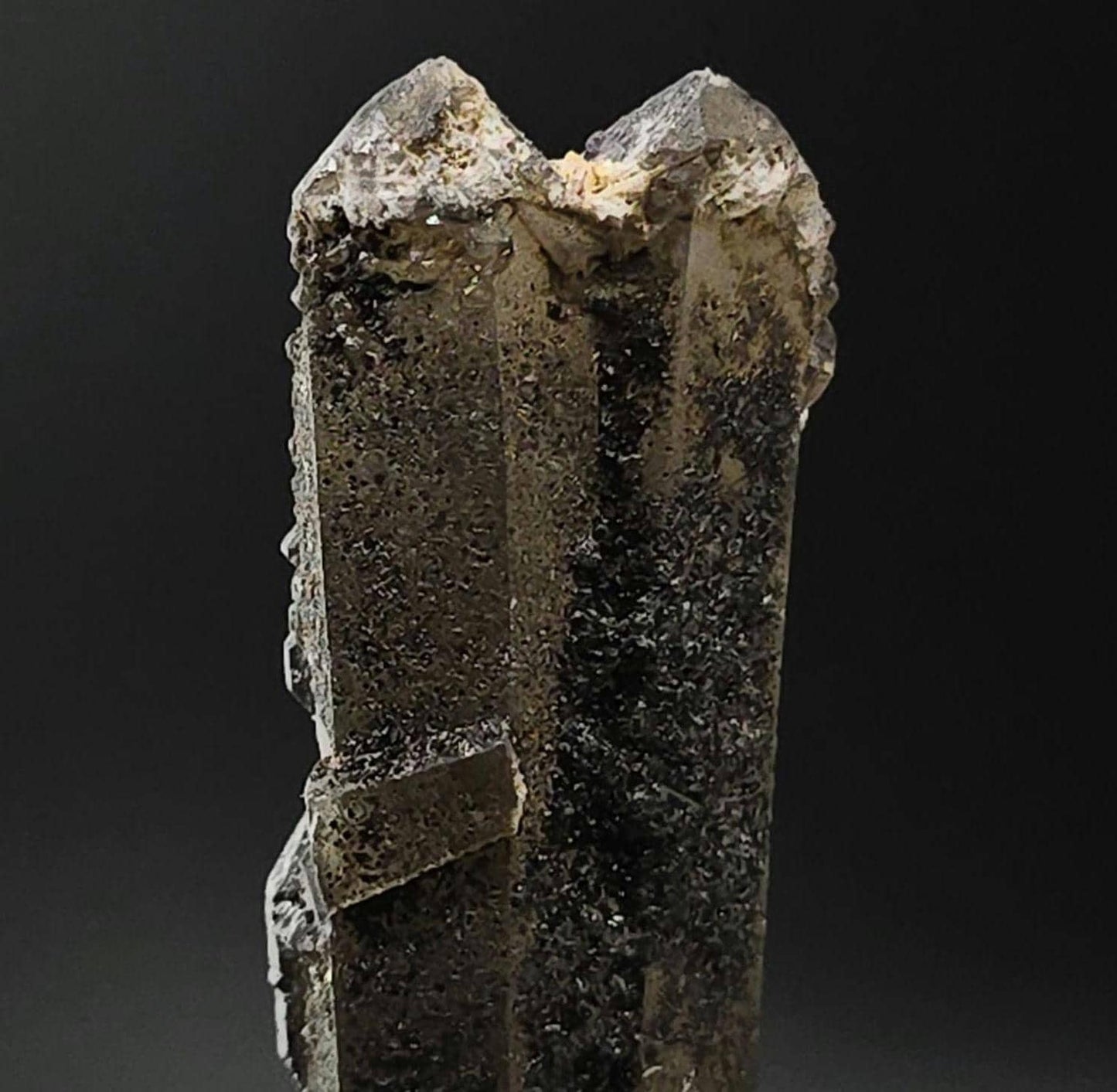 Inner Mongolian Scalenohedral Tantric Twin Quartz Point Included With Hedenbergite | RARE | Manifestation | Love | Romance | Heart Chakra