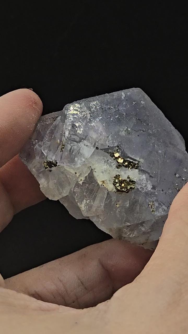 Naica Fluorite | Pyrite Included | Manifestation Crystal | Chihuahua México
