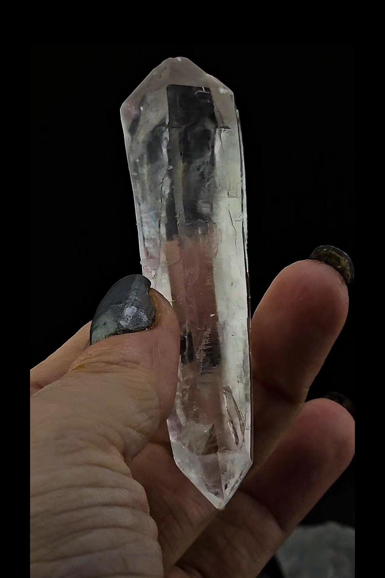 Diamatina Brazilian Double Terminated Singing Quartz | Beautiful Frosting