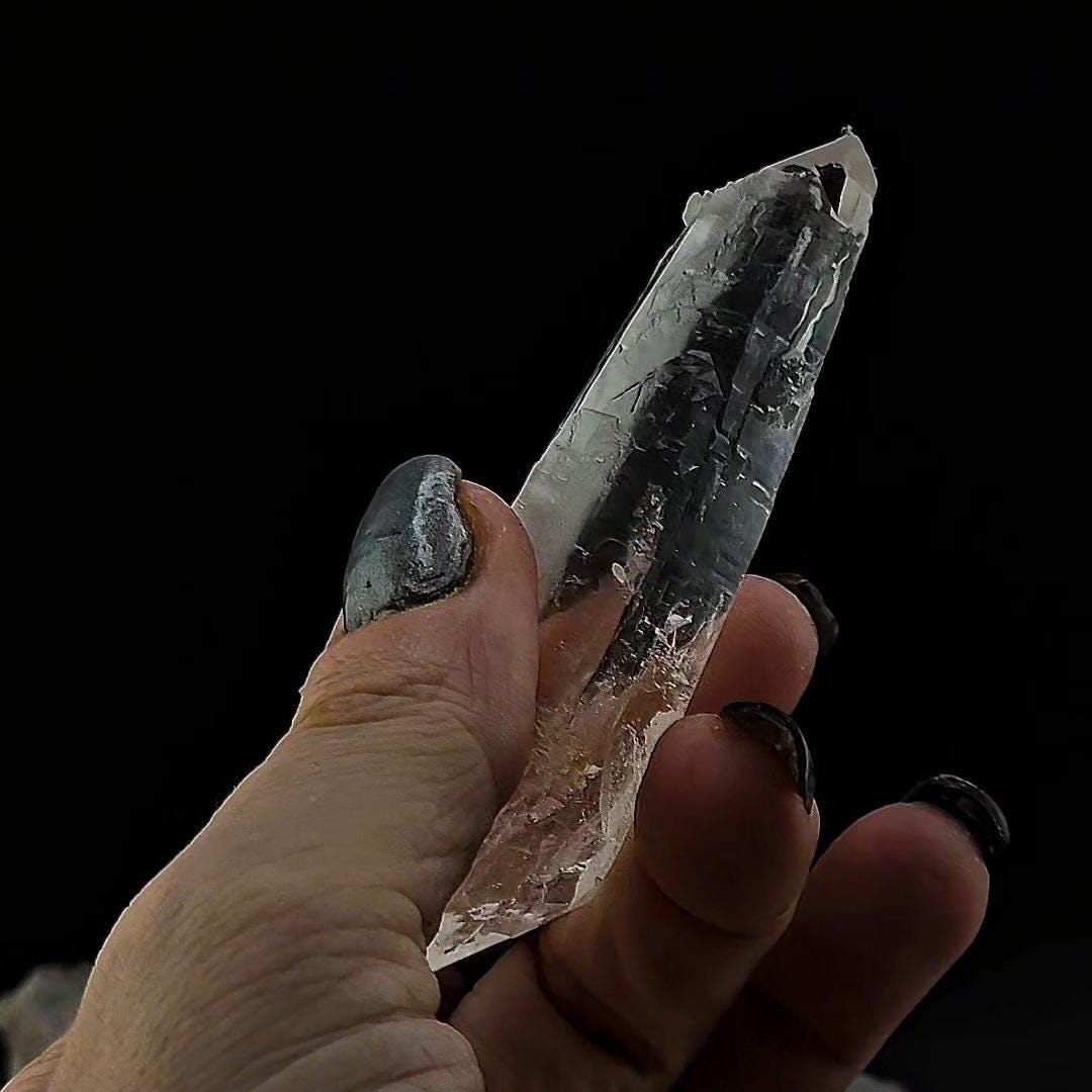 Diamatina Brazilian Double Terminated Singing Quartz | Beautiful Frosting