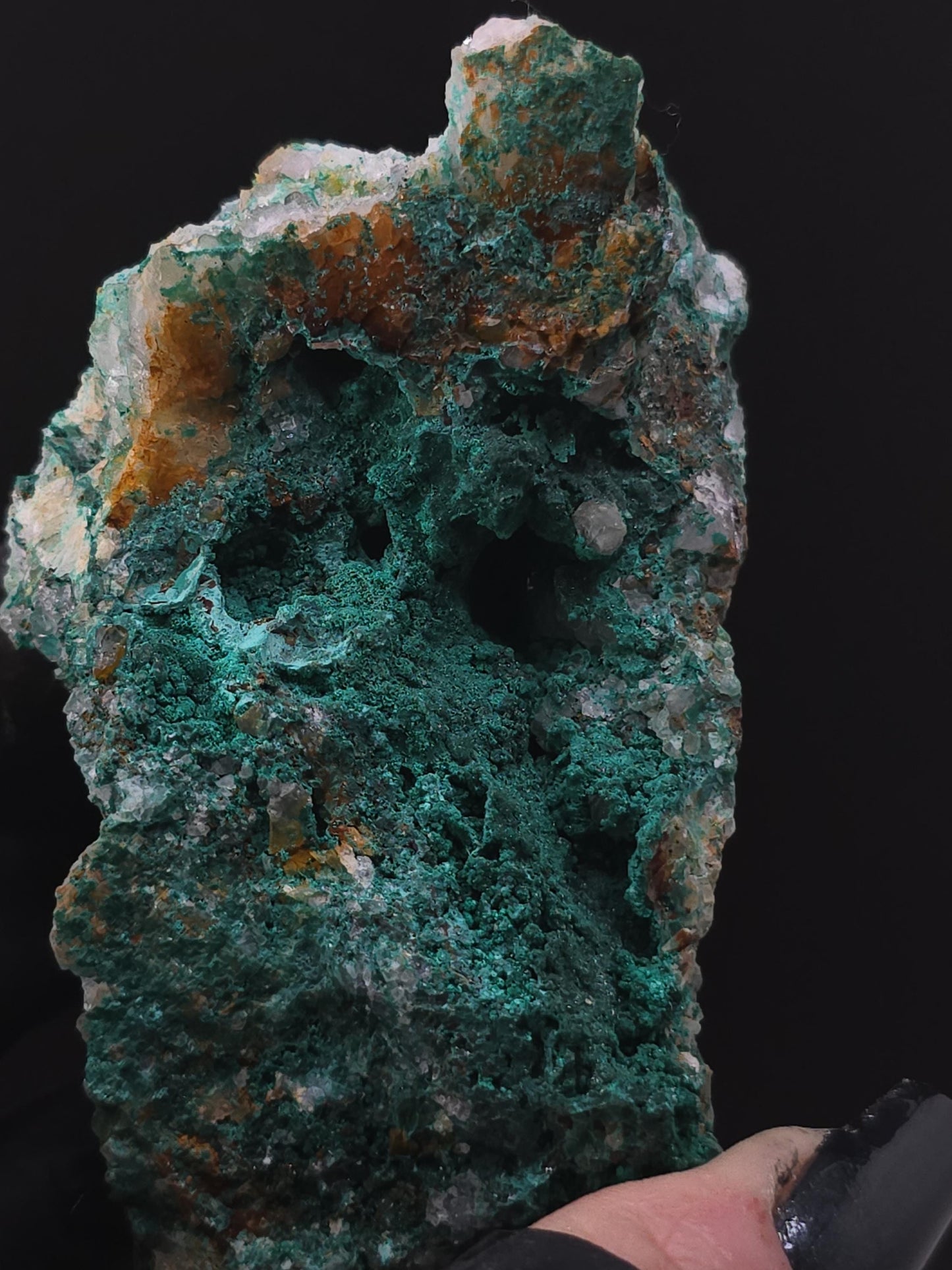 MALACHITE Chrysocolla Rough Piece | Morocco | Deep Green Color