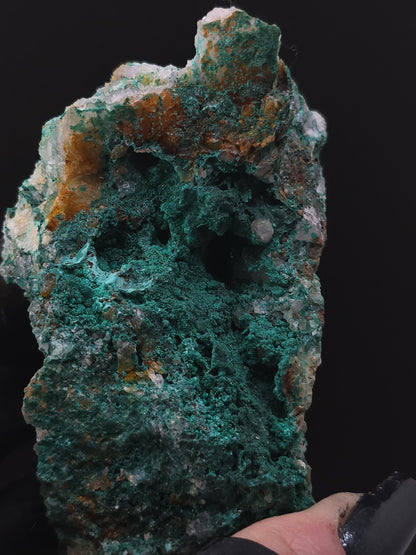 MALACHITE Chrysocolla Rough Piece | Morocco | Deep Green Color