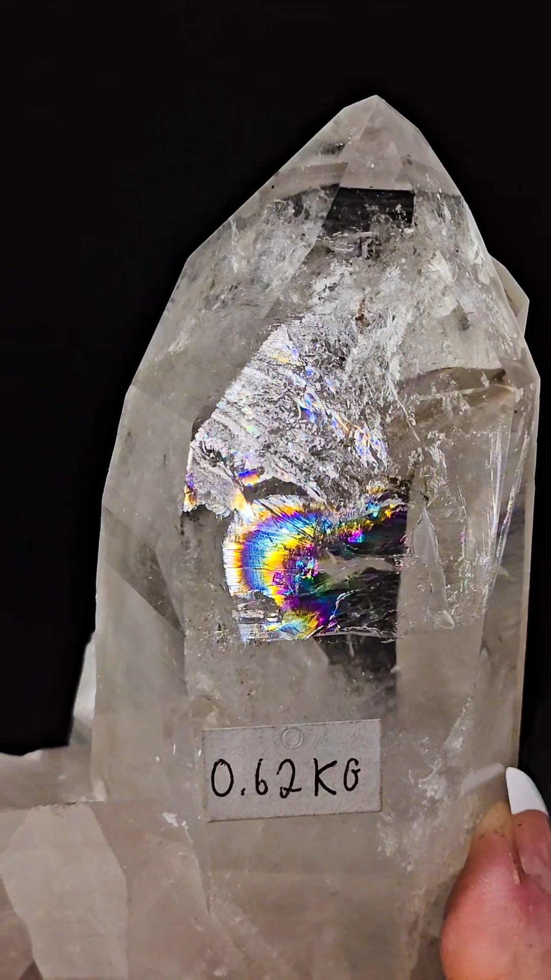 SUPER RAINBOW Figure 8 Shaped full face | Dia Matina Brazilian Standing Point!