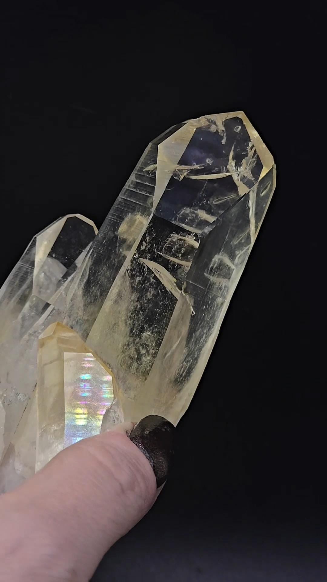 Don't Buy This Golden Healer Naturally Fully Iridescent Cluster | Santander Colombia | Dont Care If It Sells