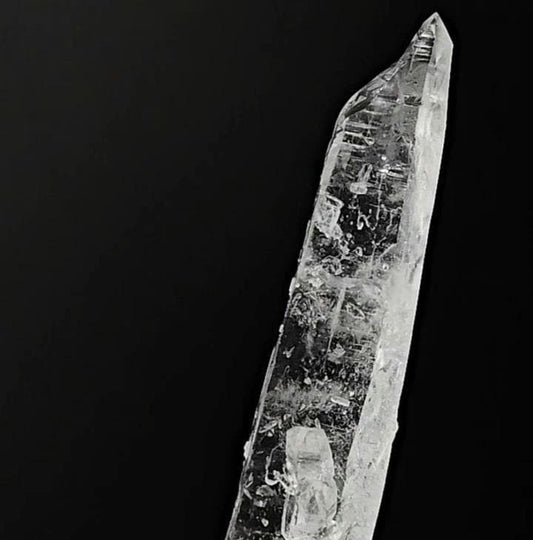 Brazilian Tabular Laser Quartz Wand | Dia Matina Brazil | Raw Natural Stone