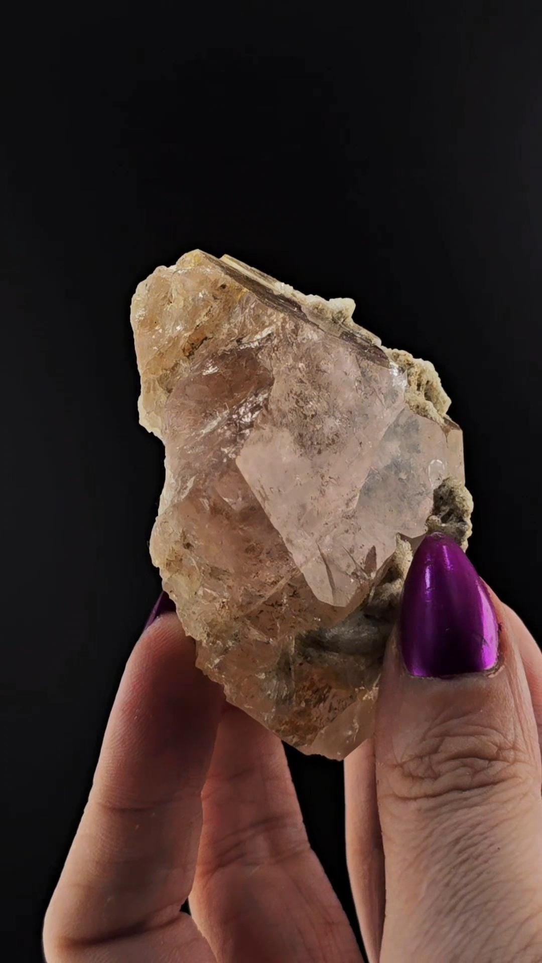 Big Pink Morganite From Shigar Valley Pakistan Beryl Hotness