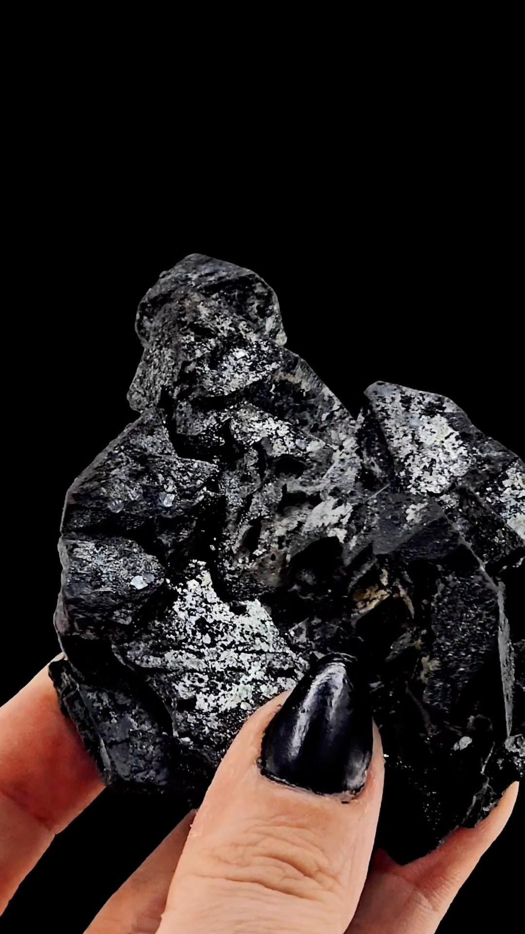 MARTITE Hematite After Magnetite from Payun Volcano in Argentina