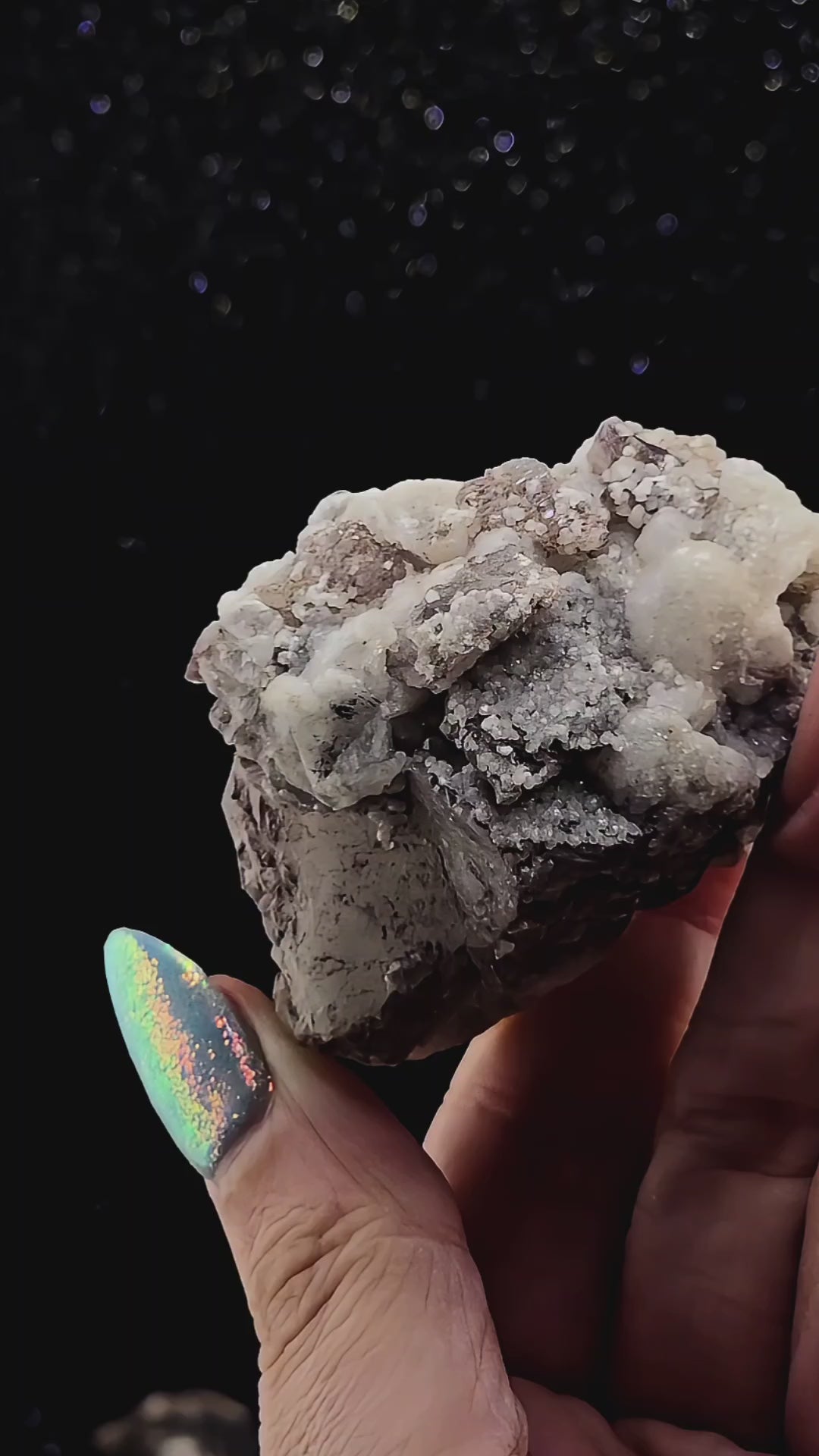Goboboseb Twin Quartz w Druzy Jacket Natural Specimen