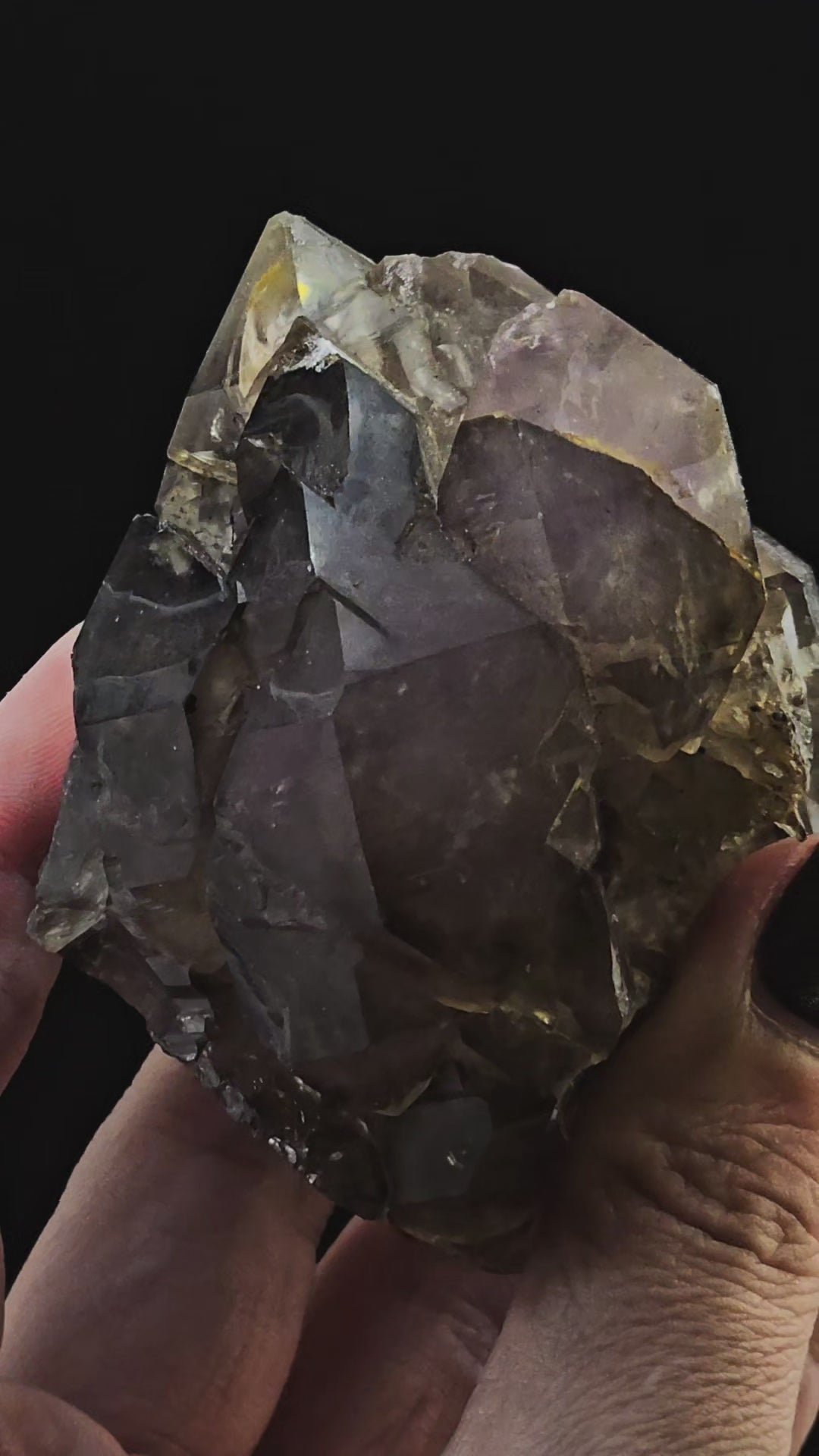 Australian Elestial Amethyst Big Boi