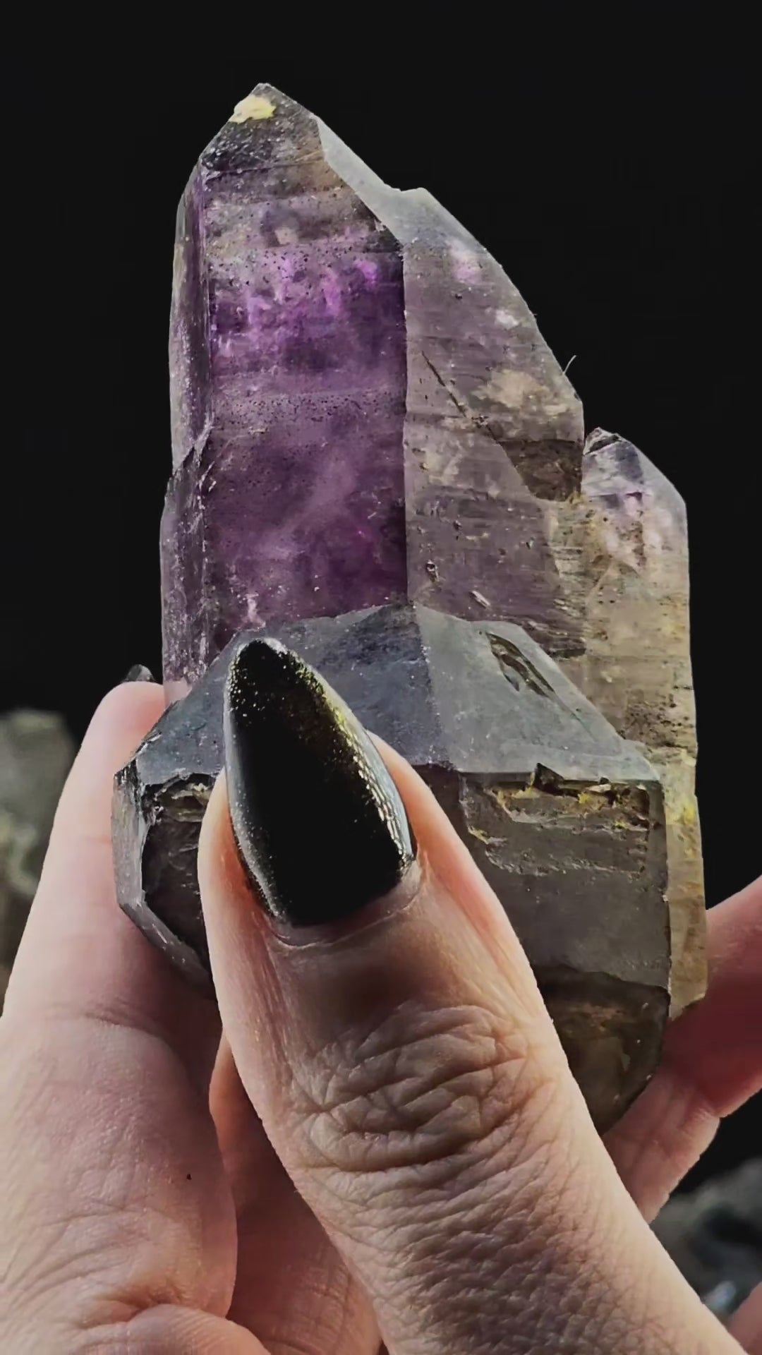 Brandberg Proper Fused Twin Amethyst
