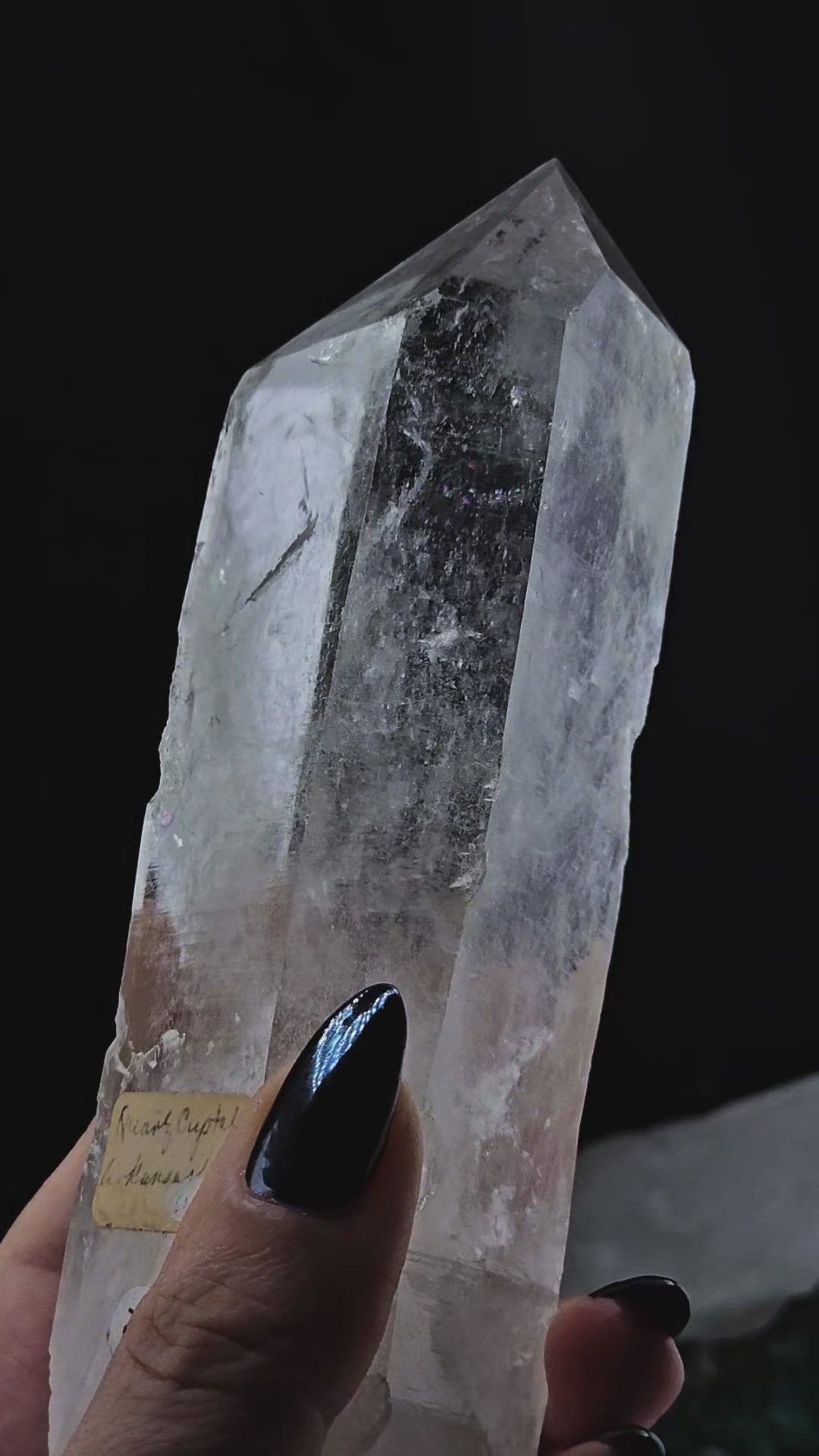 Ex Chaiken Collection Arkansas Quartz Self Standing