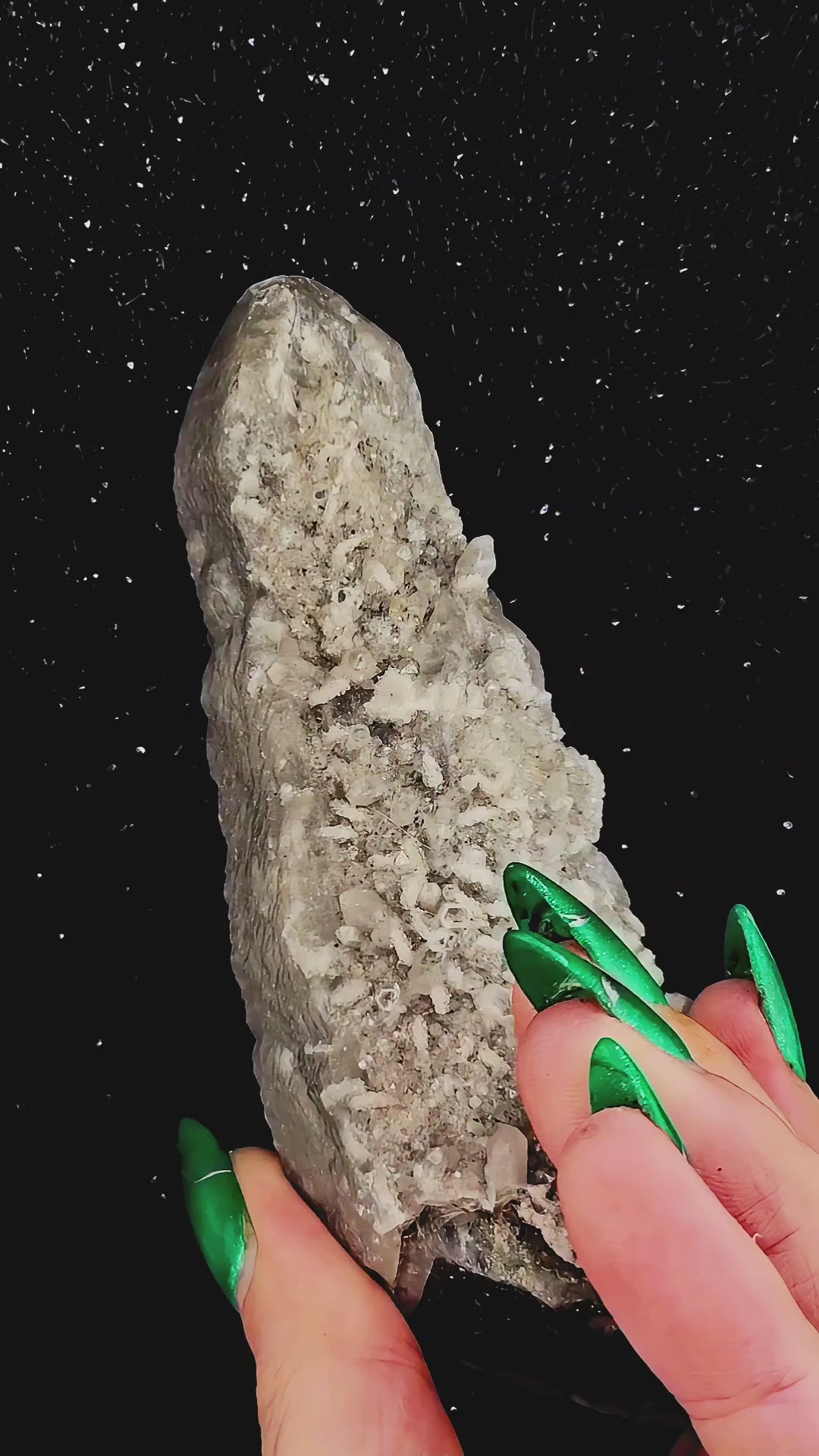 Inner Mongolian Dragon Quartz With Sugary Druzy