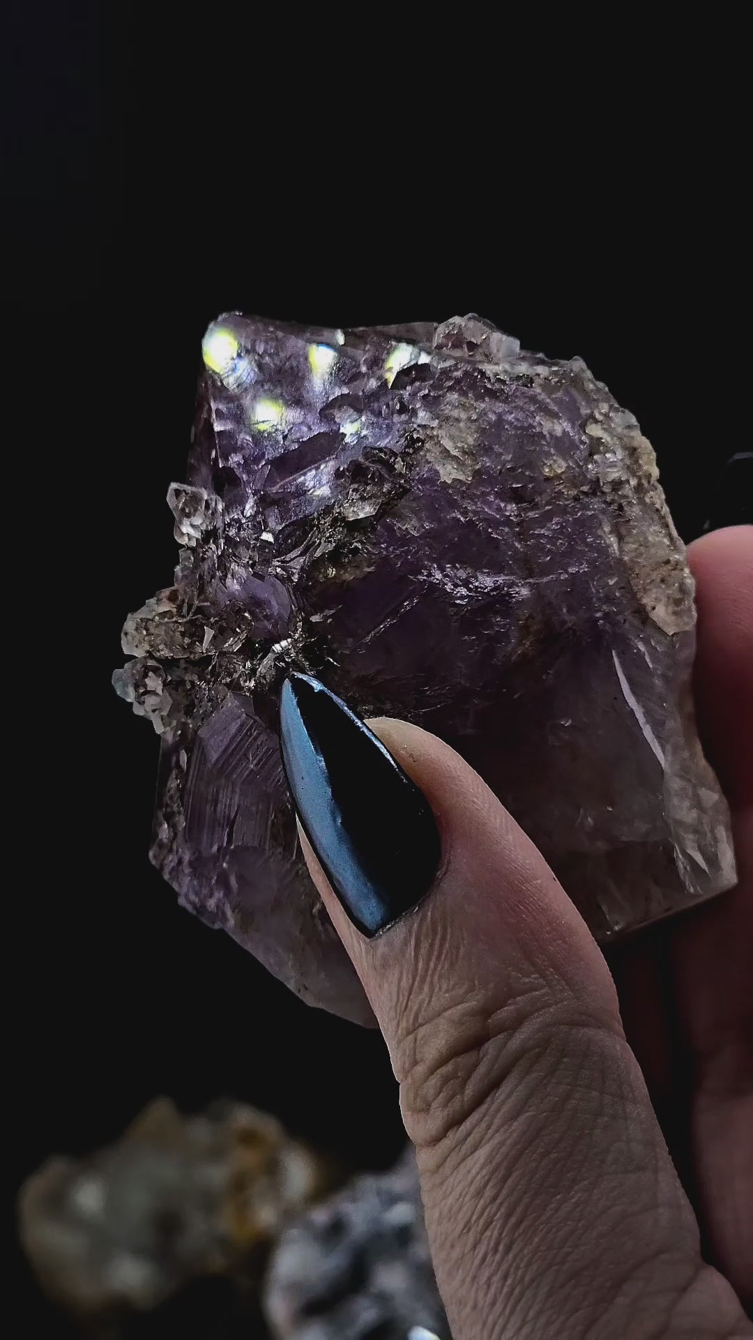 Ex Chaiken Collection Bahia Cupcake Amethyst