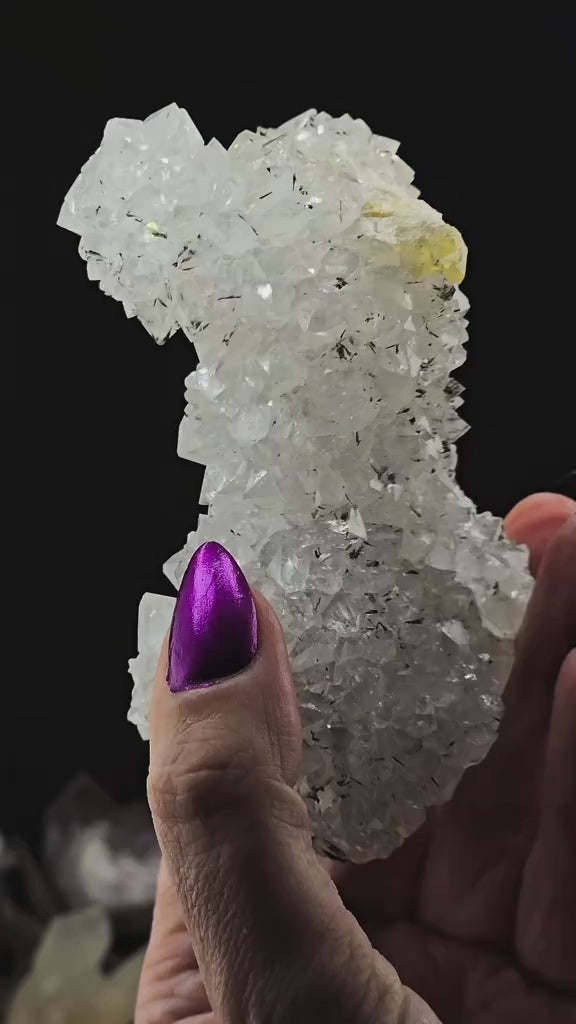 Tantric Twin Points Spirit Quartz