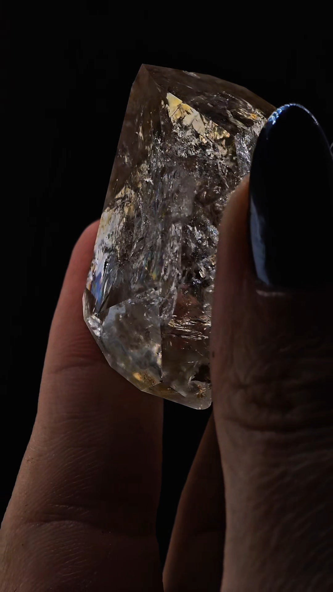 Rainbow Filled Herkimer