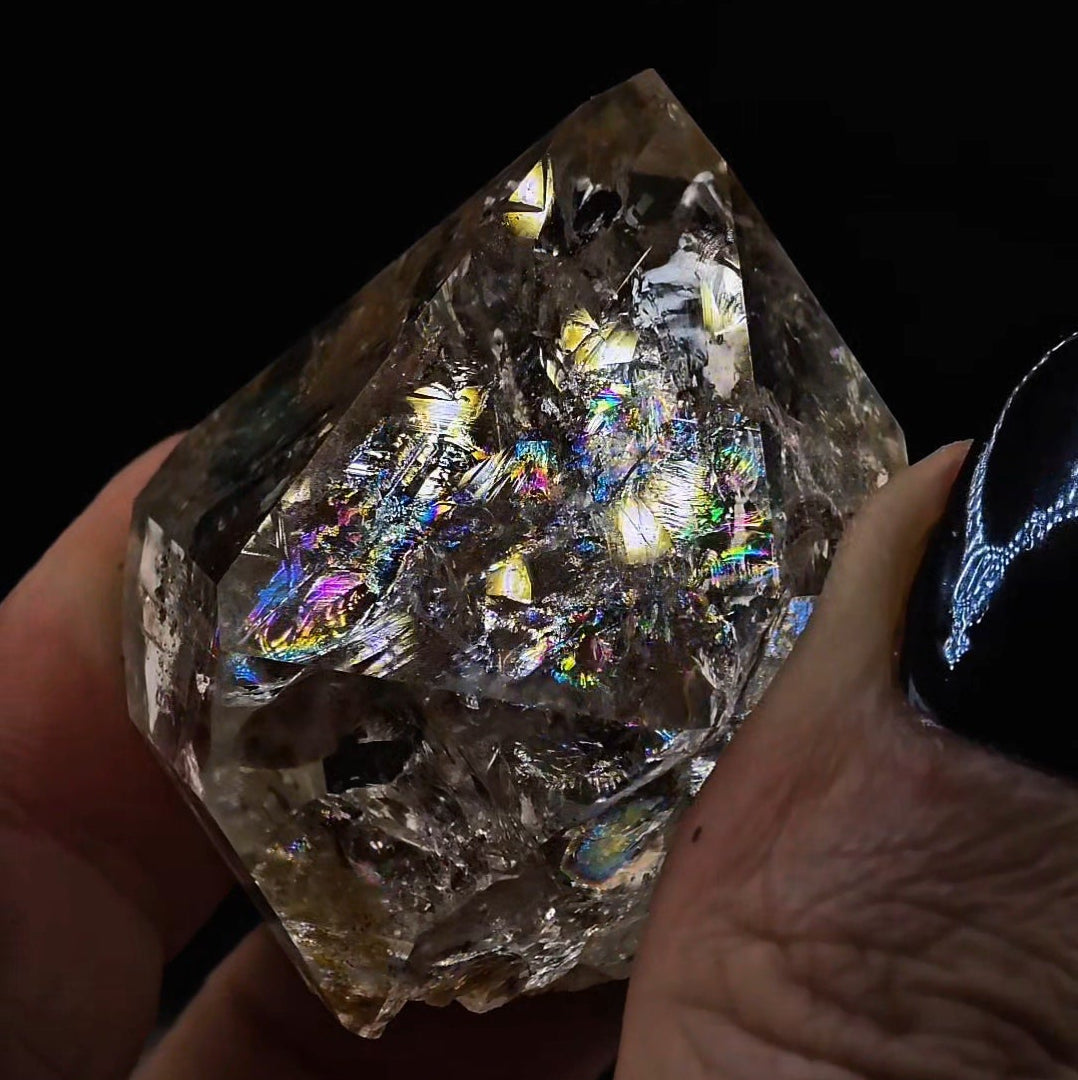 Rainbow Filled Herkimer