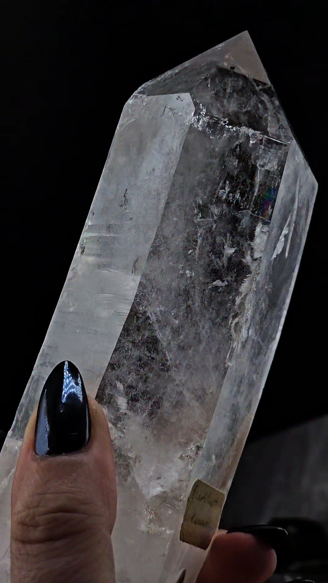 Ex Chaiken Collection Arkansas Quartz Self Standing