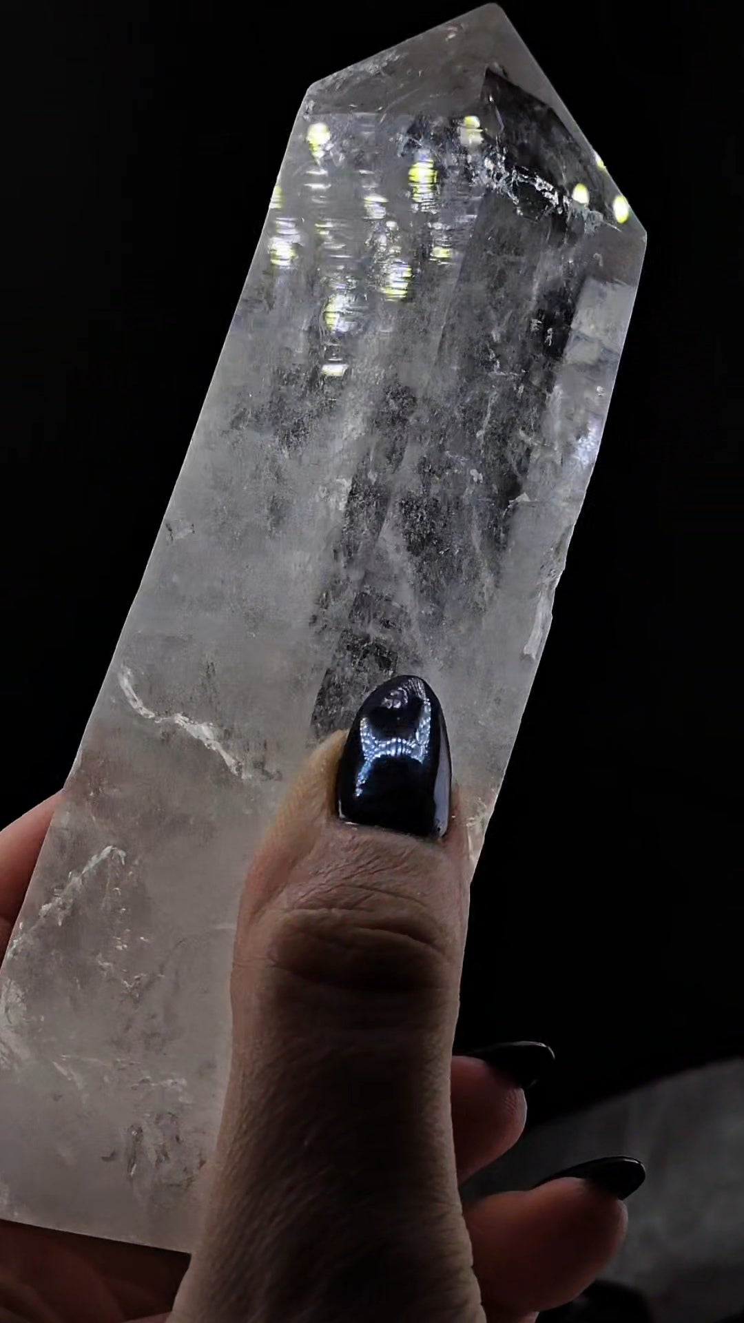 Ex Chaiken Collection Arkansas Quartz Self Standing