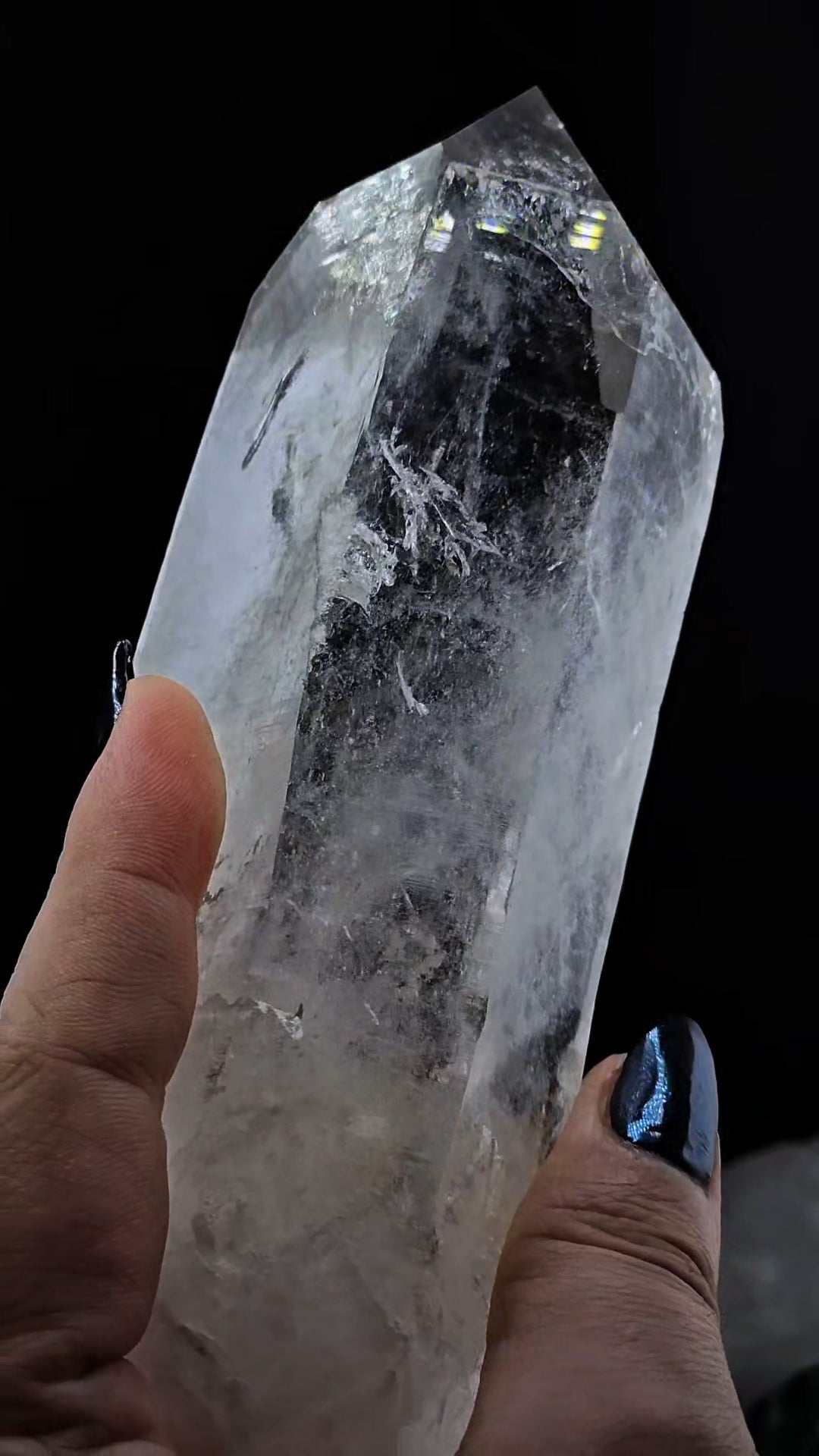 Ex Chaiken Collection Arkansas Quartz Self Standing